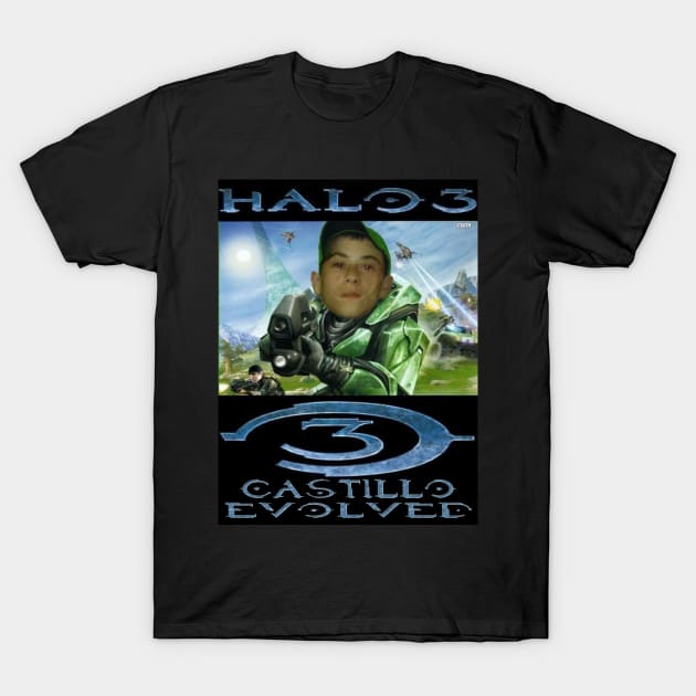 Halo 3: Castillo Evolved T-Shirt by Timothy Theory